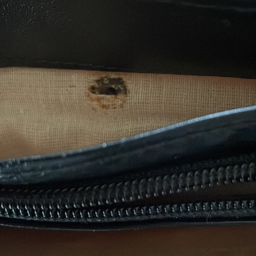 Nina Ricci Compartmental Crossbody Leather Bag Soft & Rich Flap Over Vintage - Picture 4 of 11